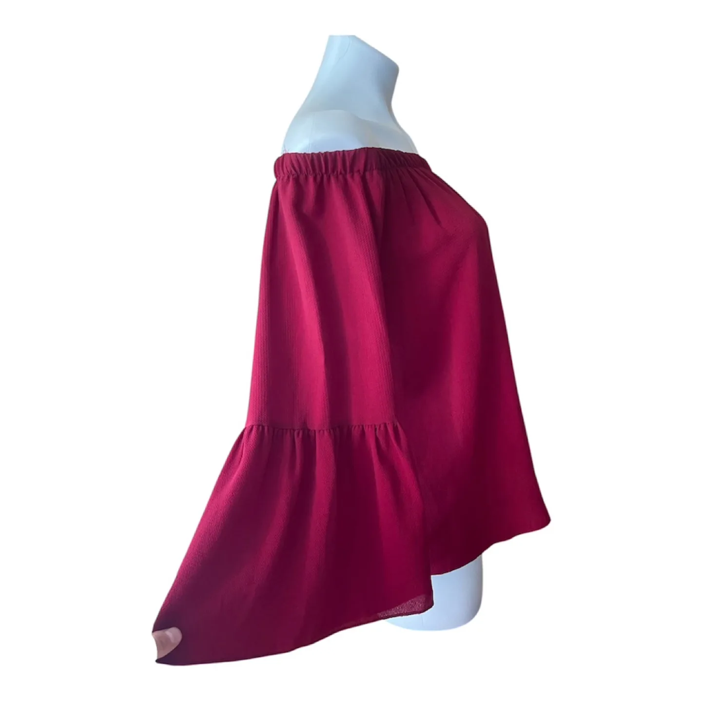 NEW Y2K Style Off The Shoulder Blouse S/M image indicator(6)