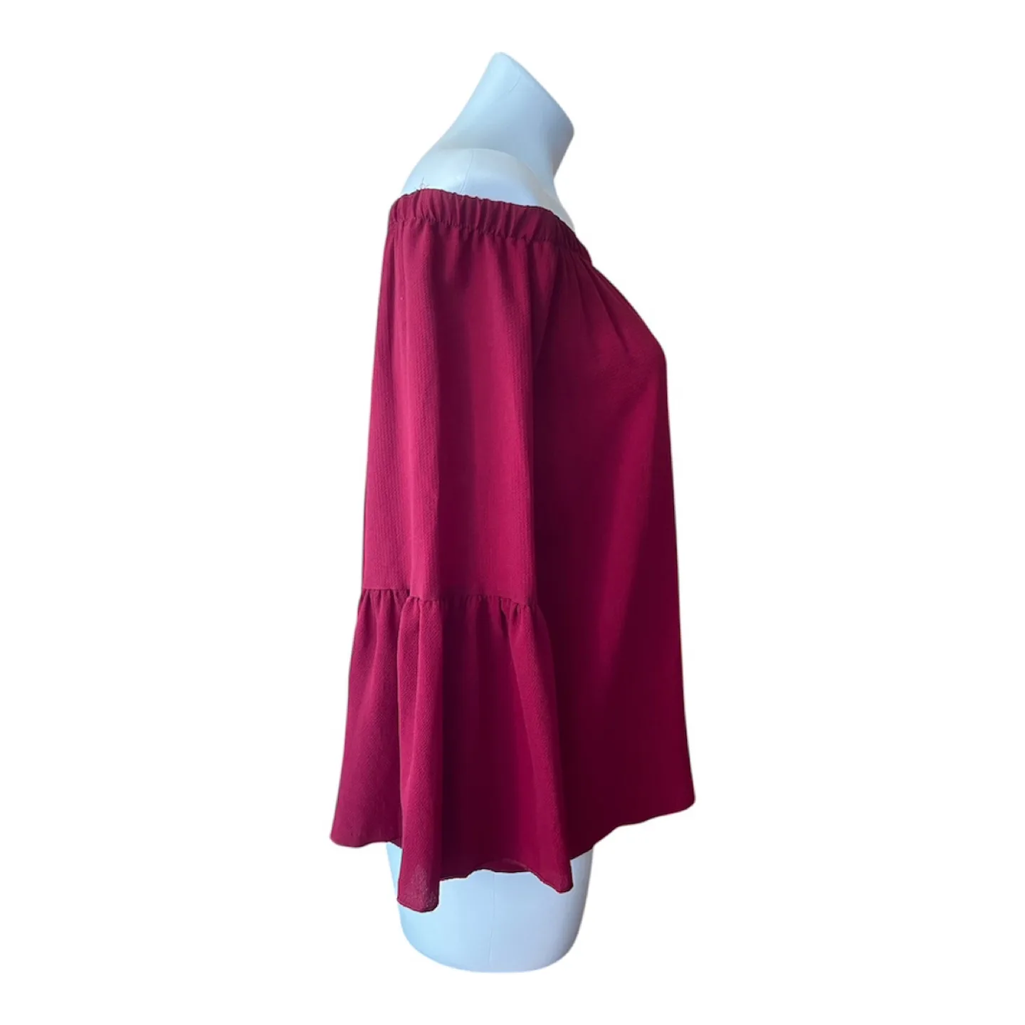 NEW Y2K Style Off The Shoulder Blouse S/M image indicator(3)