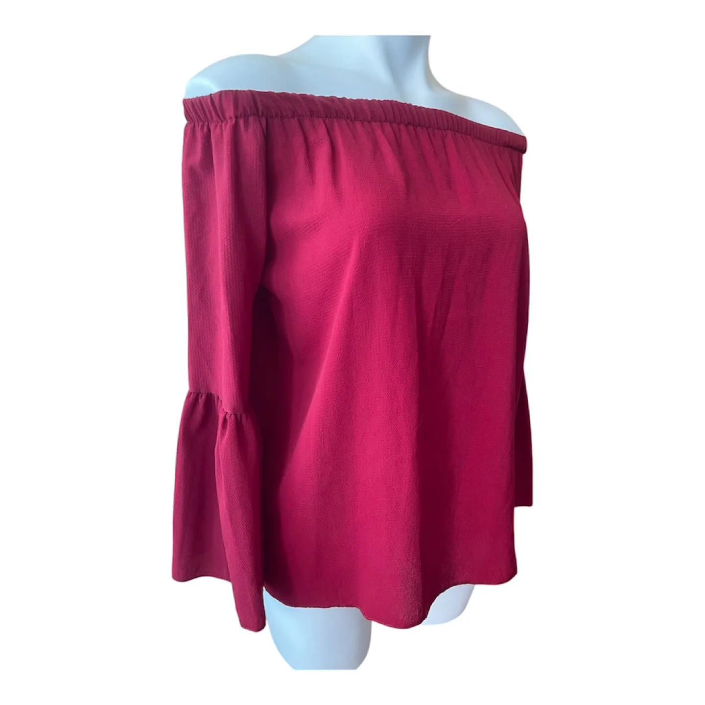 NEW Y2K Style Off The Shoulder Blouse S/M image indicator(8)