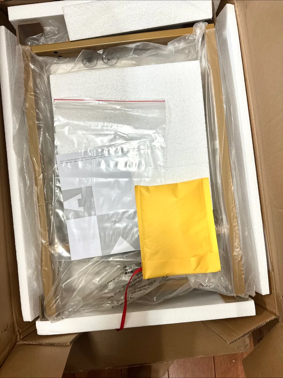 2-Tier Side Table - White Marble & Gold Finish image indicator(2)