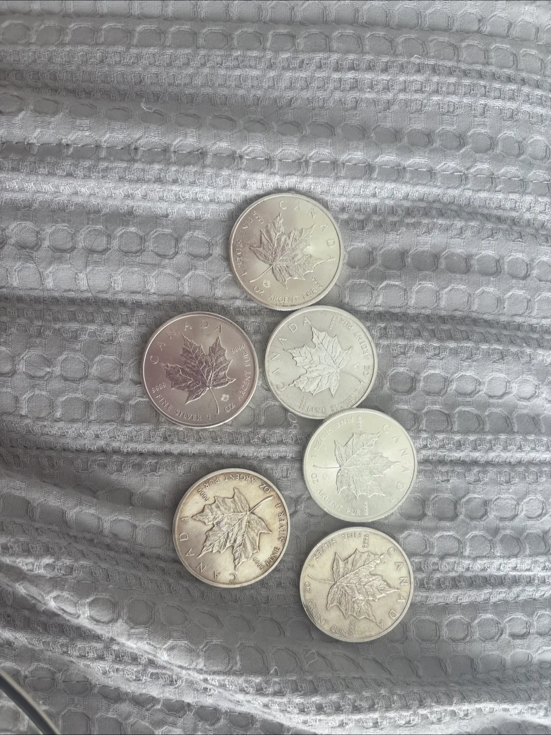 Canadian Silver Maple Leaf Coins thumbnail