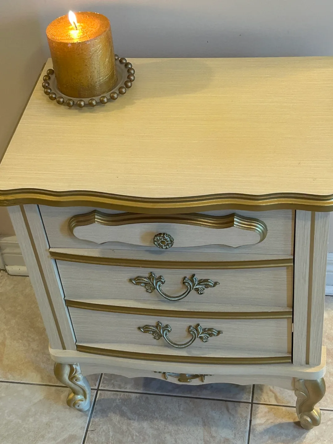 Vintage Made in Canada 2-Drawer Nightstand image indicator(2)