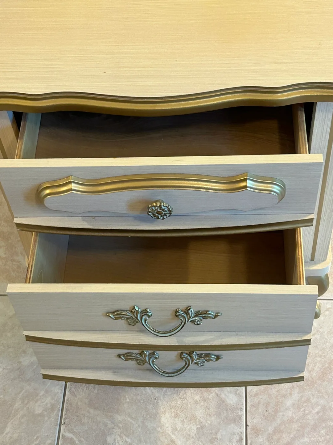 Vintage Made in Canada 2-Drawer Nightstand image indicator(3)