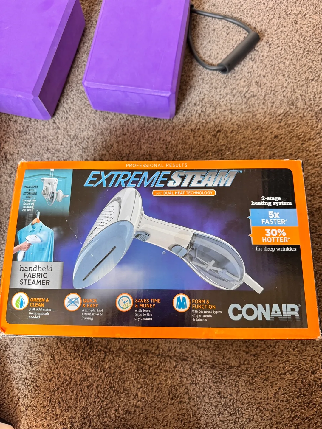 Conair Extreme Steam Handheld Fabric Steamer thumbnail