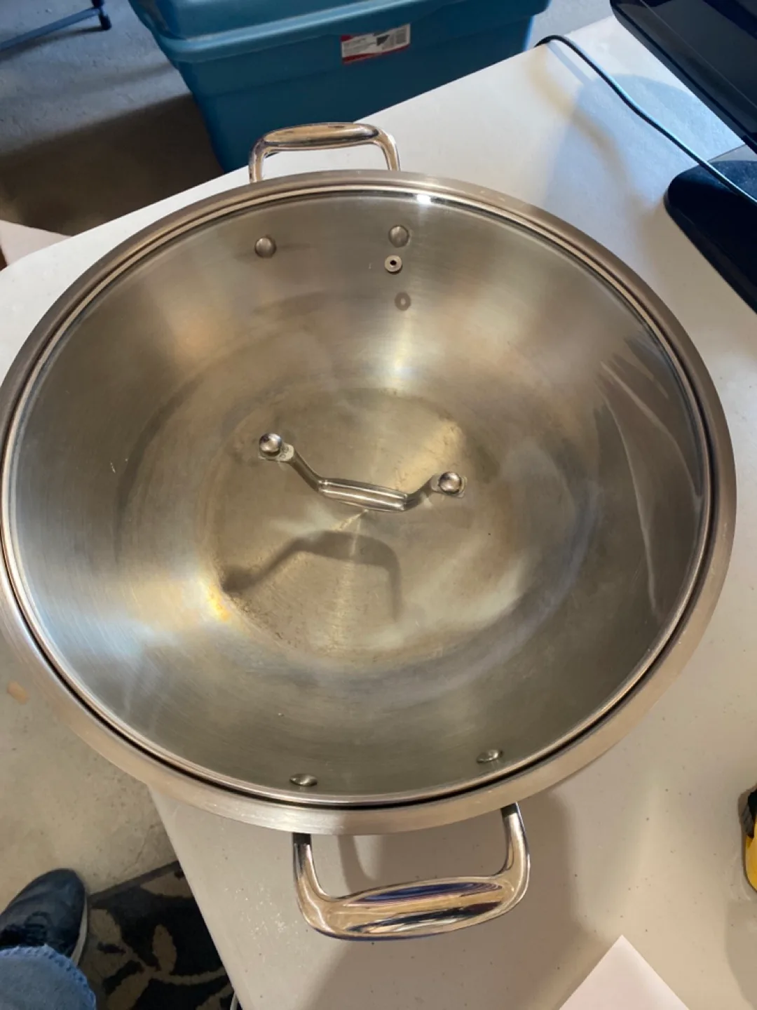 Stainless Steel Wok with Lid thumbnail