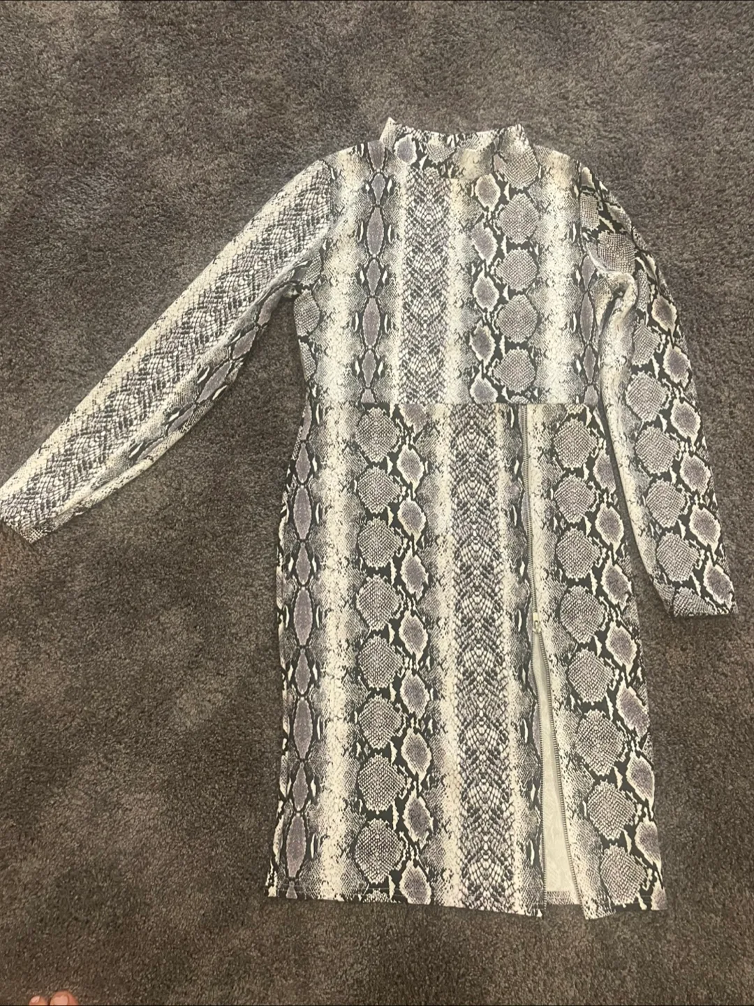 Snakeskin Print Dress thumbnail