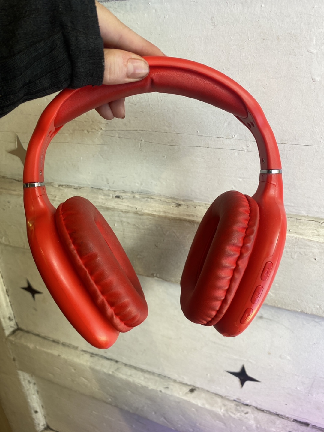 Red Over-Ear Headphones