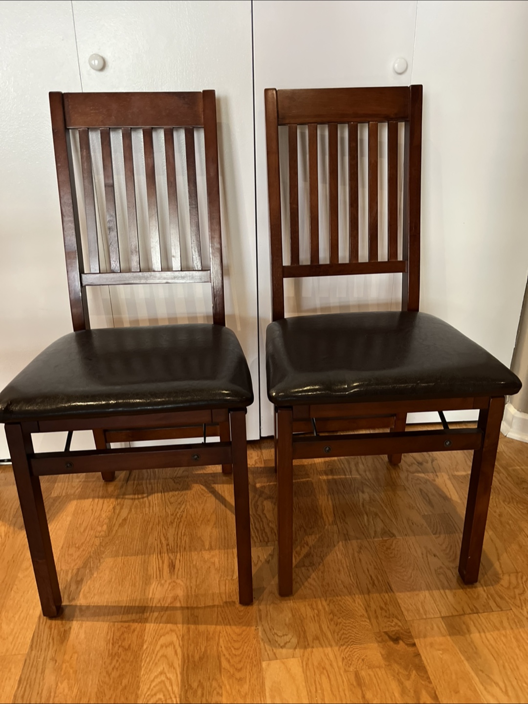 Tribeca Home Foldable Dining Chairs (Set of 2) - photo 2