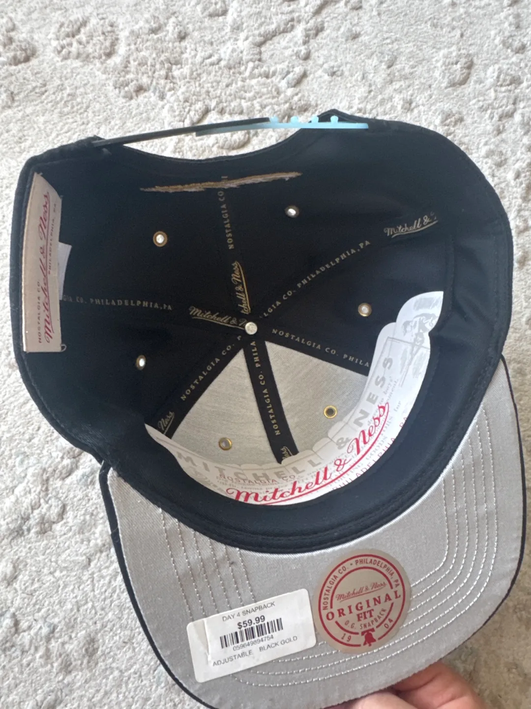 Mitchell & Ness Oilers Snapback Hat image indicator(2)