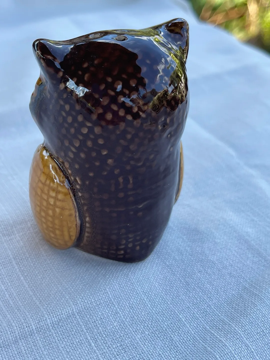 Ceramic Owl Salt/Pepper Shaker image indicator(2)