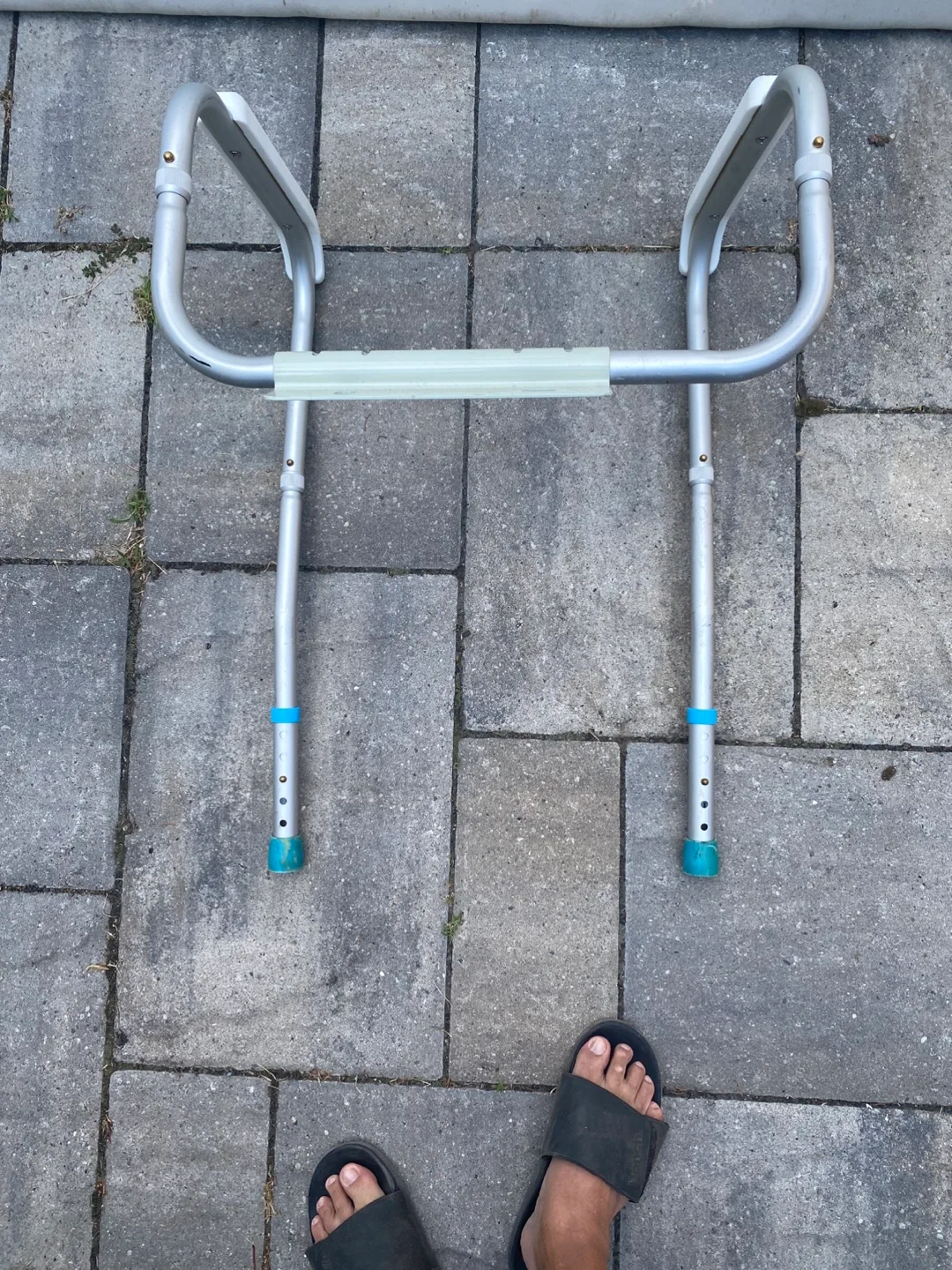 Adjustable Toilet Safety Rail thumbnail