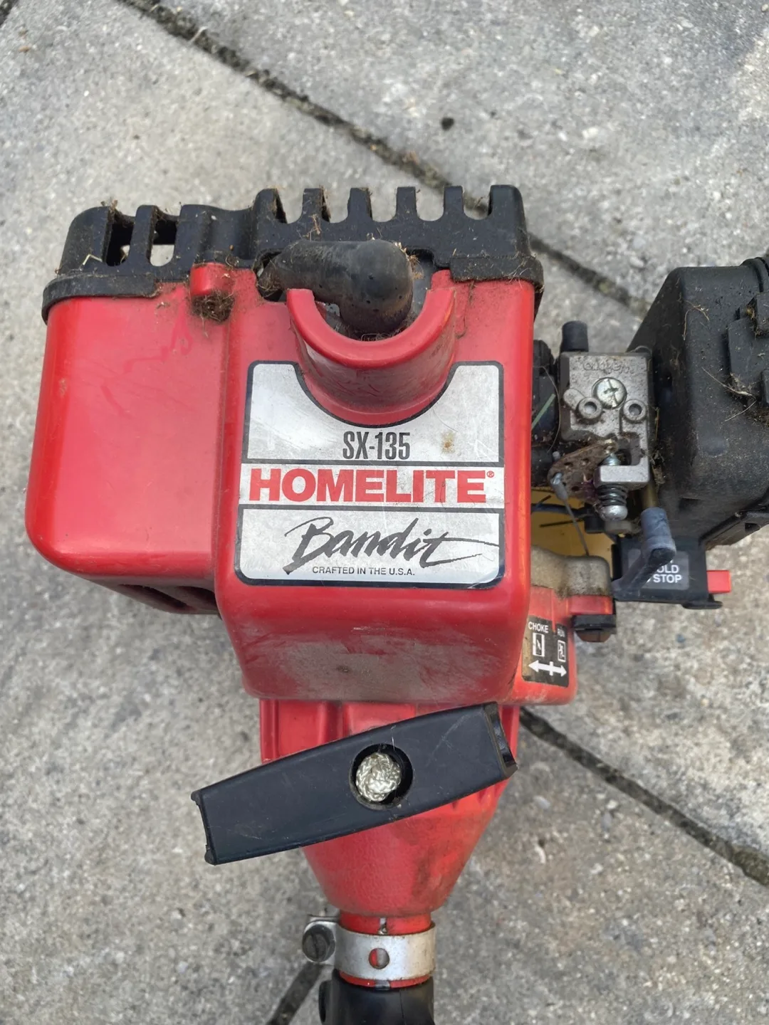 Homelite Bandit SX-135 Gas Trimmer image indicator(2)
