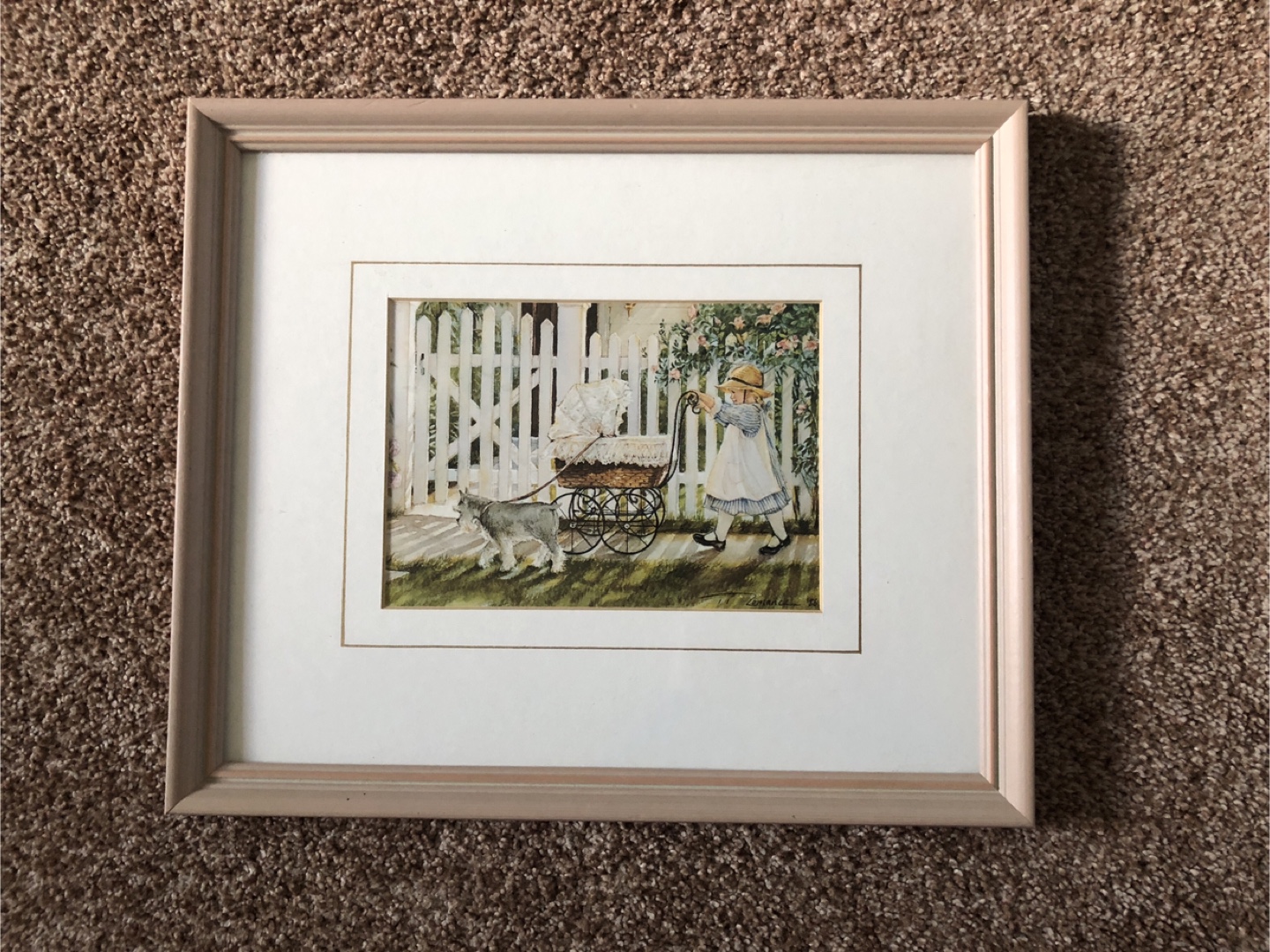 Trisha Romance Framed Art Print