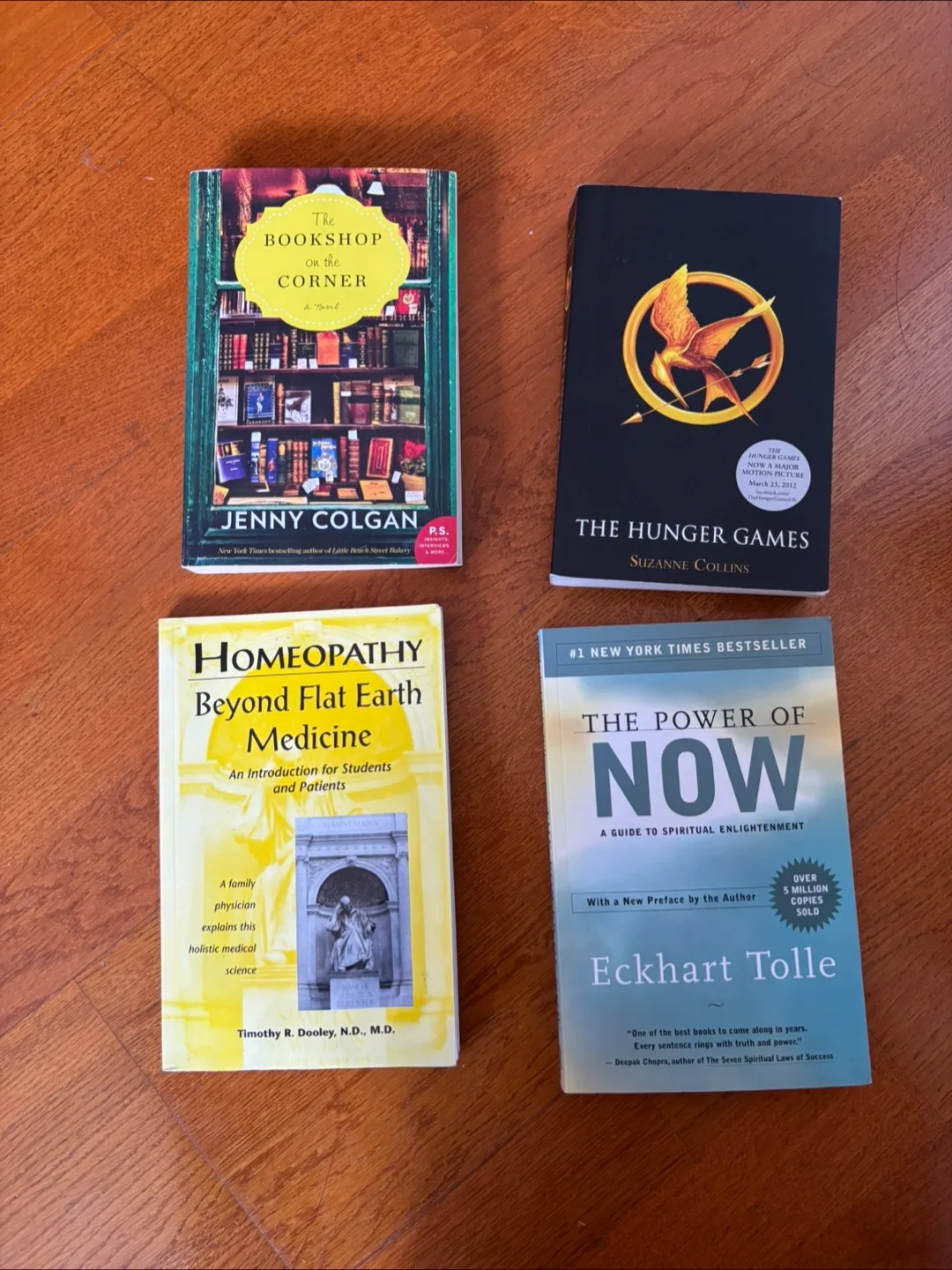 Bookshop on the Corner, Hunger Games, Homeopathy, Power of Now thumbnail