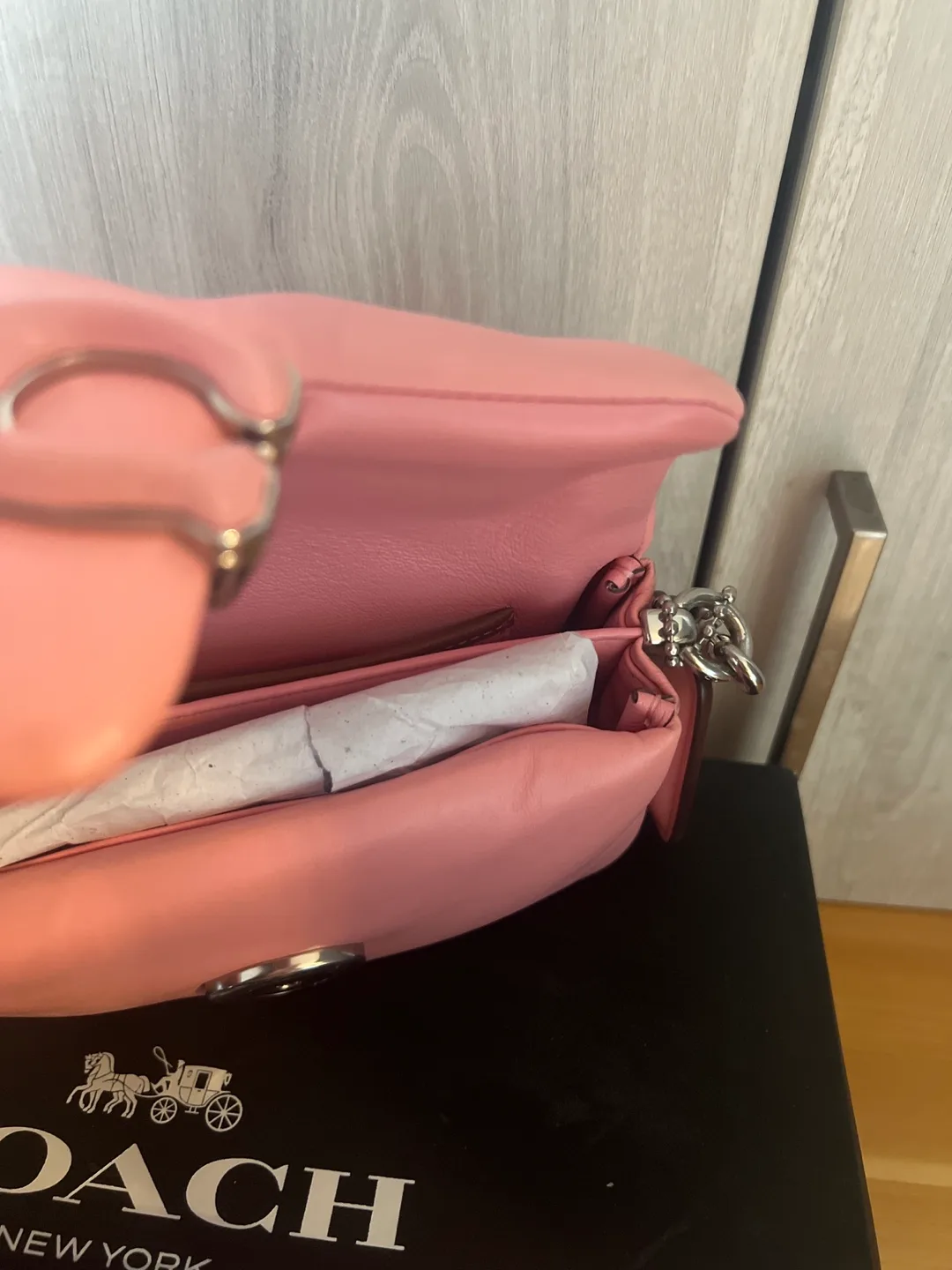 C3880- Coach Pillow Tabby shoulder bag 18 pink image indicator(2)