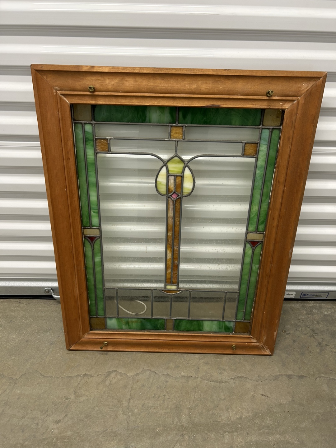 Stained Glass Window Panel, 27x35 in