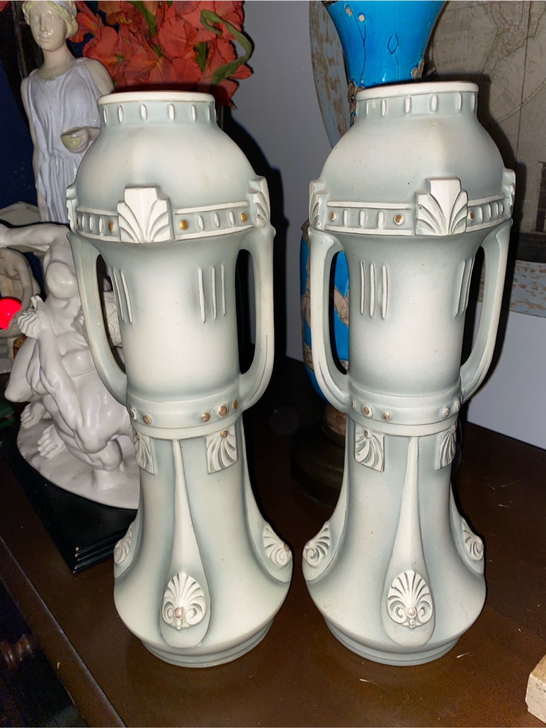 Pair of Decorative Austrian decorative Vases - photo 2