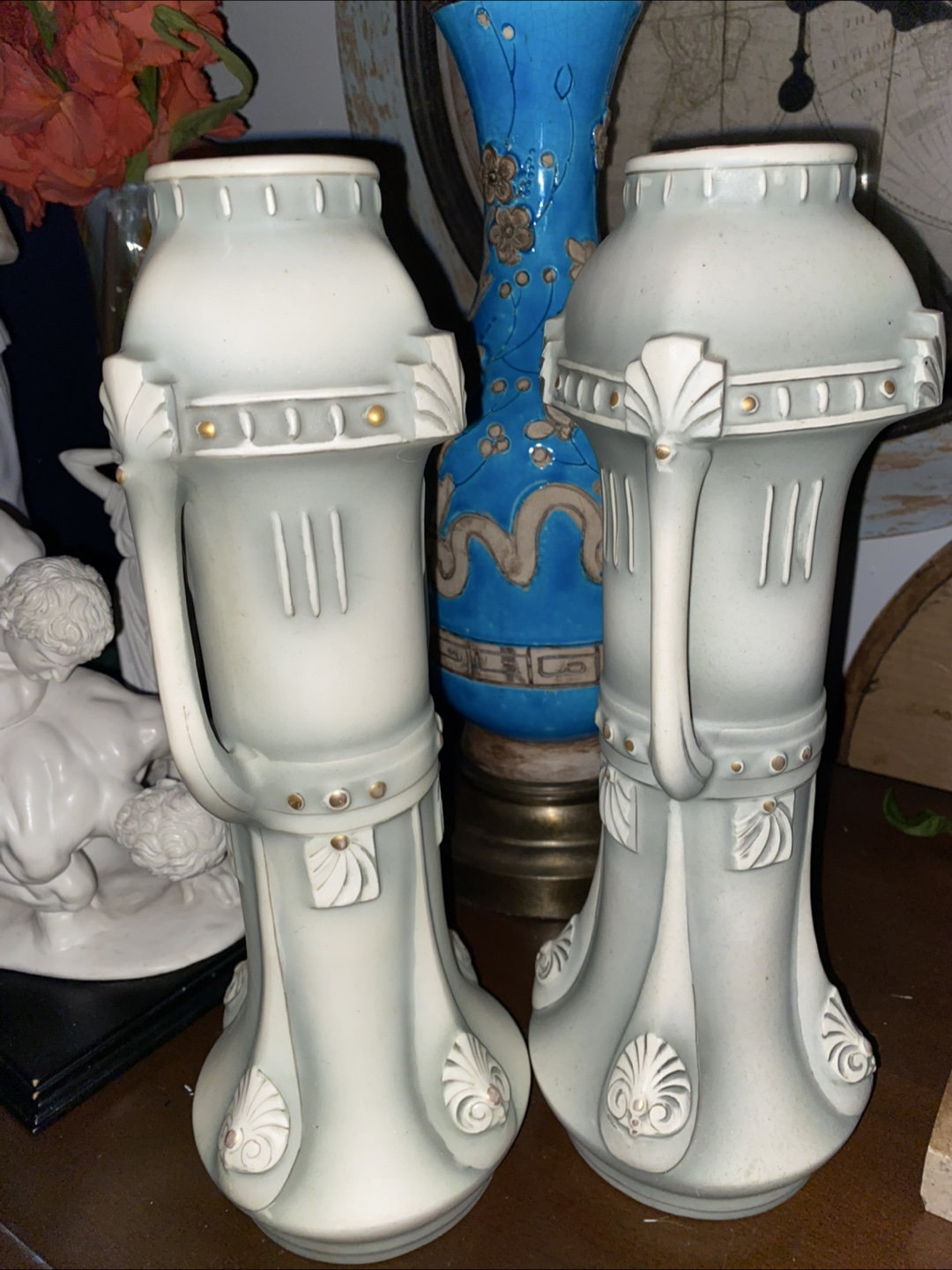 Pair of Decorative Austrian decorative Vases