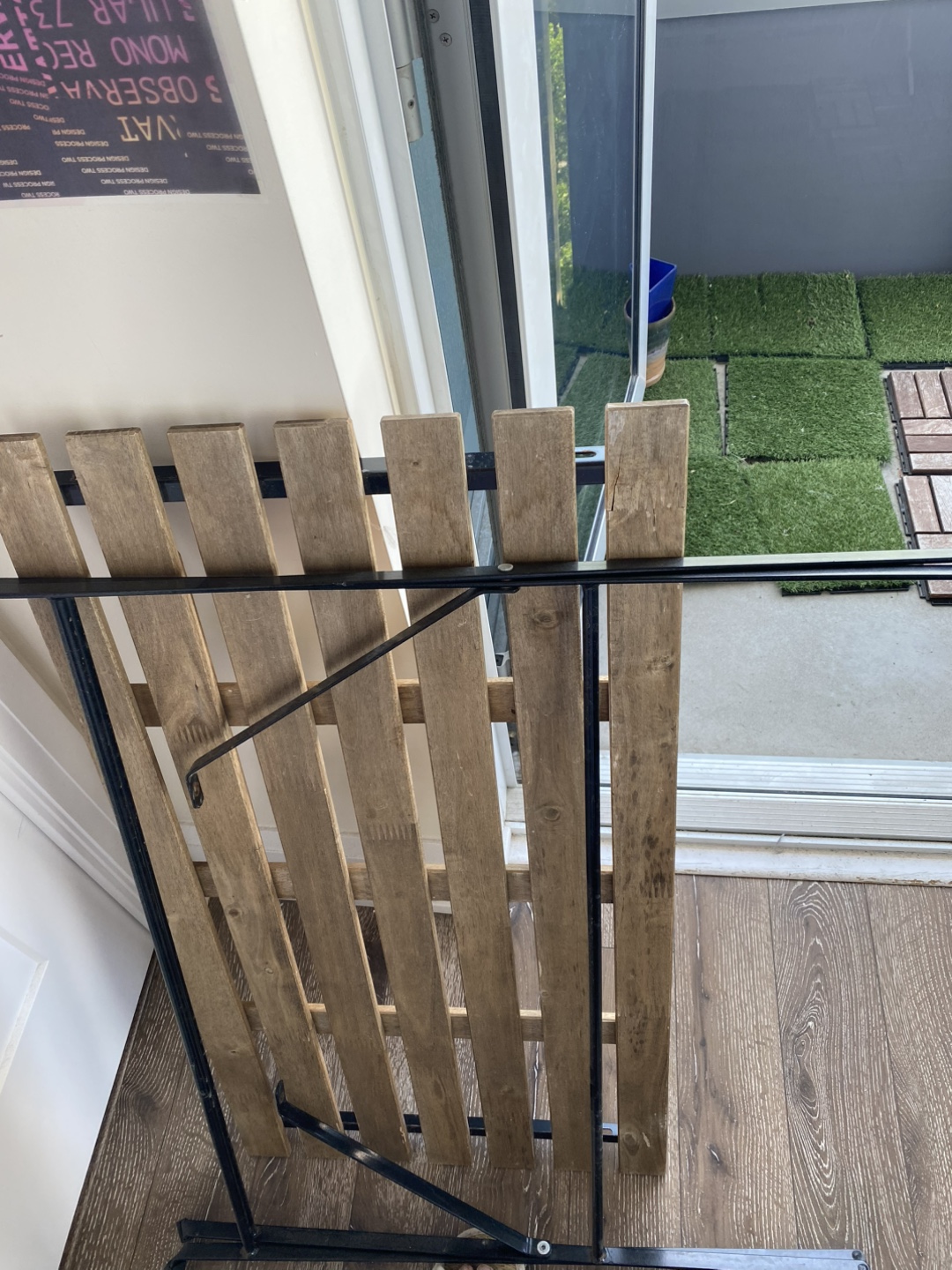 Wooden Folding Table - photo 4