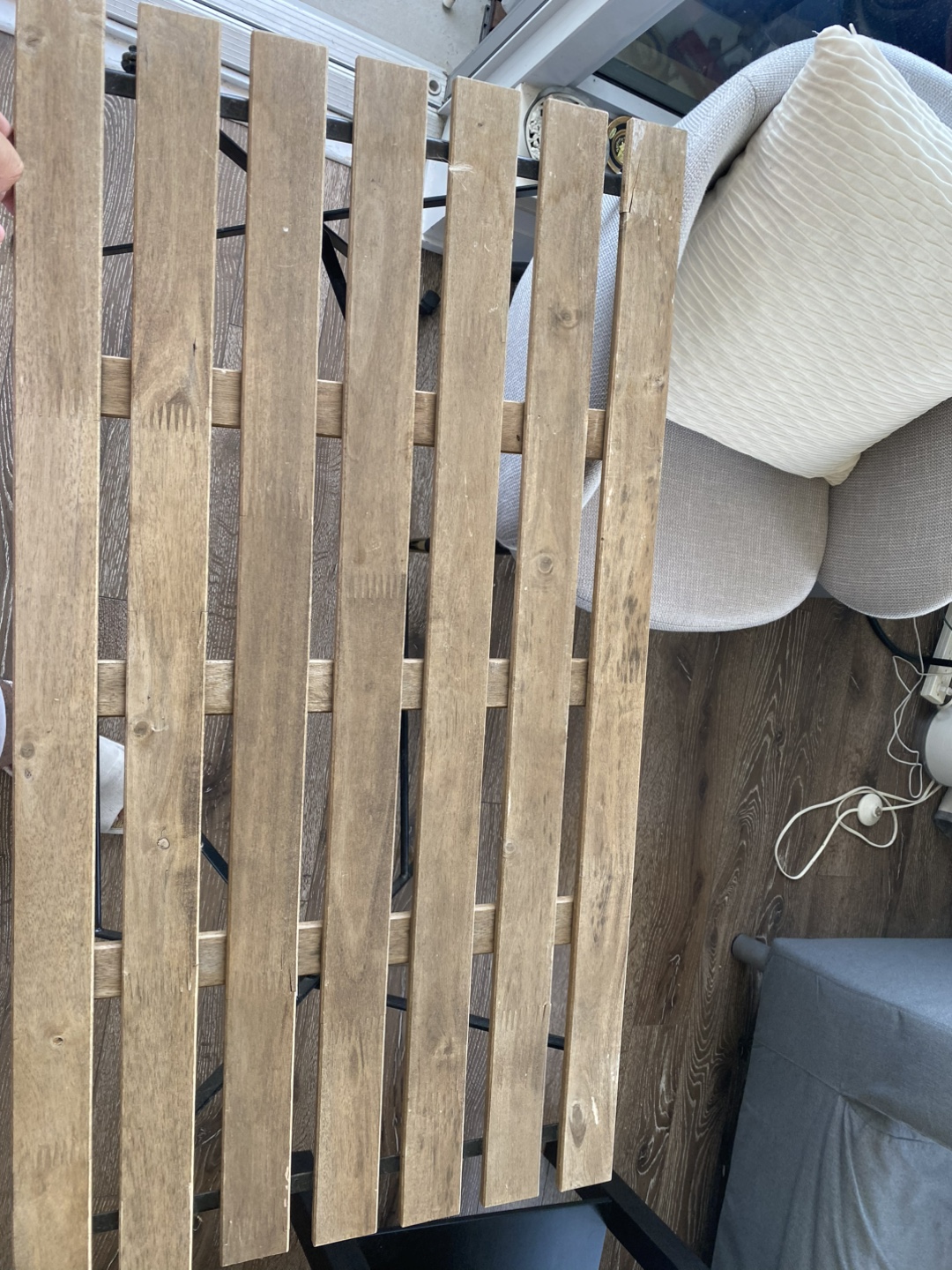 Wooden Folding Table - photo 2