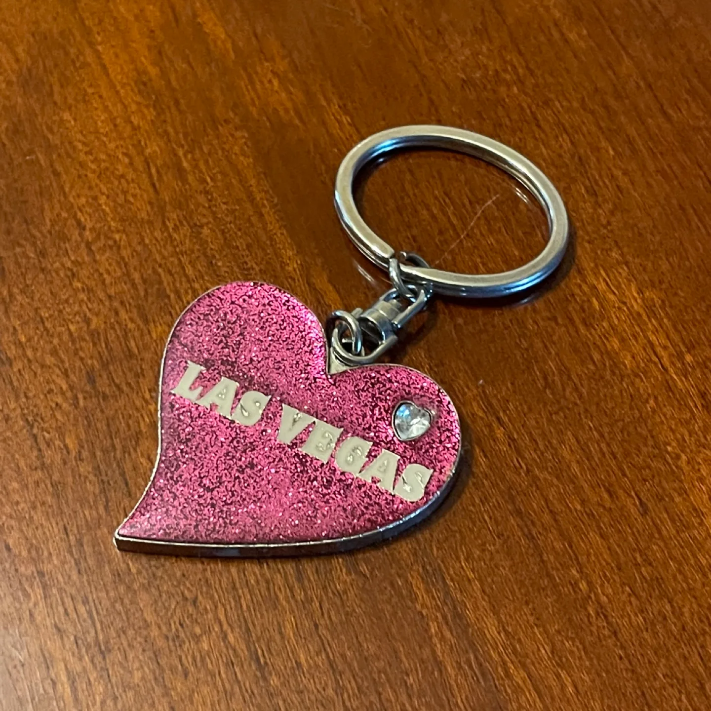 Las Vegas Heart Keychain thumbnail