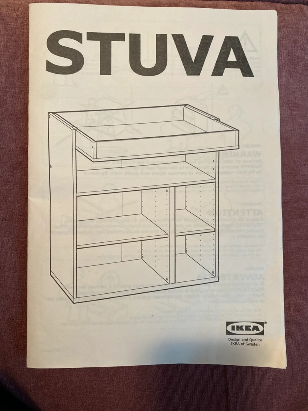 IKEA STUVA Changing Table with Drawers image indicator(4)