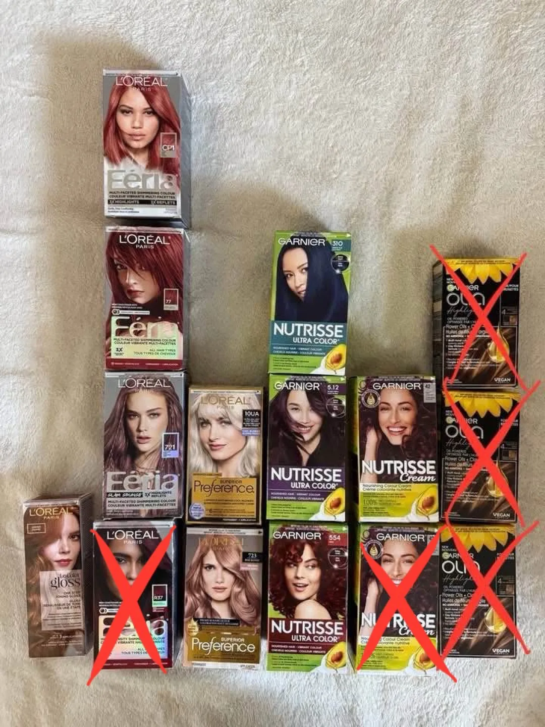 🛍️Hair Dye Lot (L'Oreal, Garnier) thumbnail