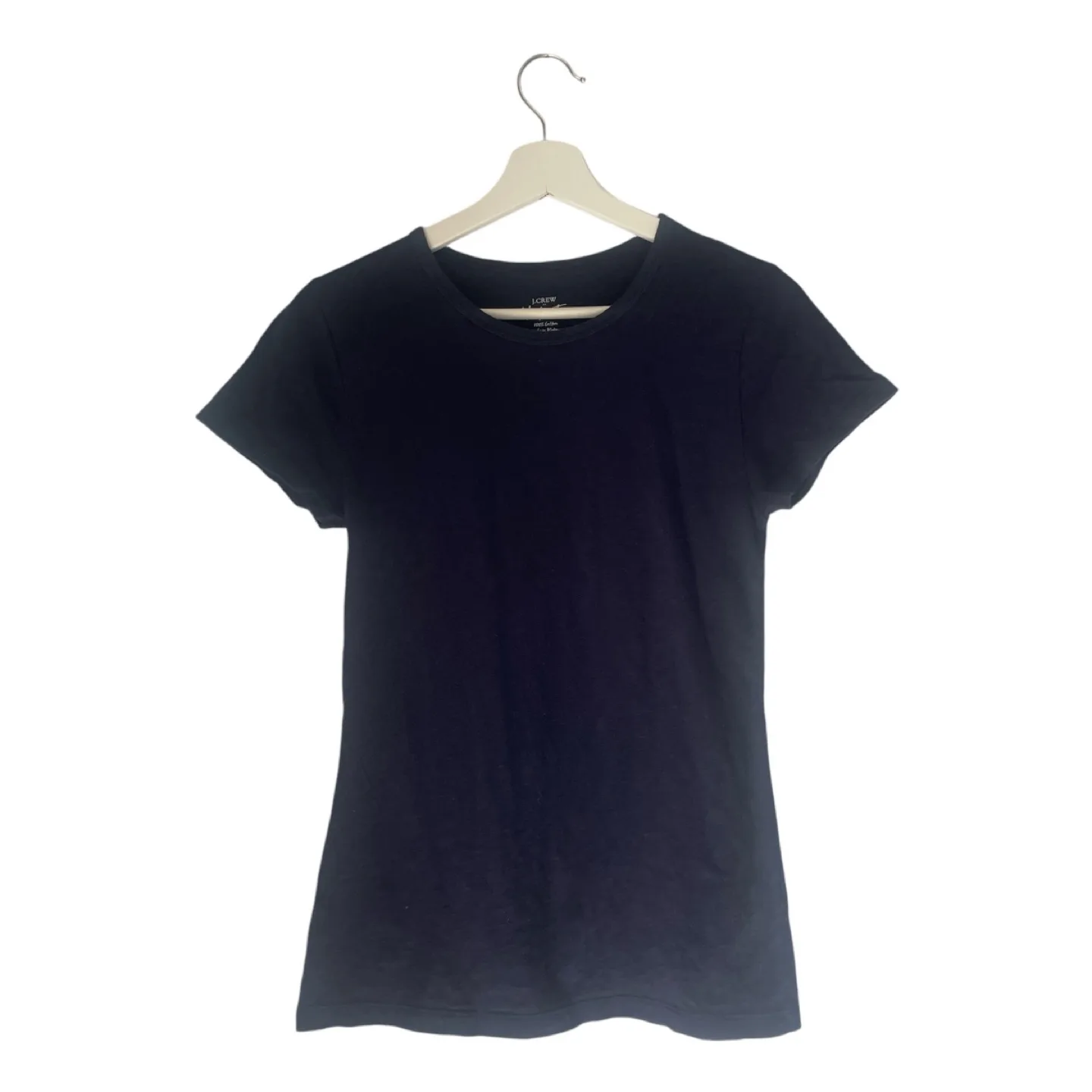 J. Crew Cotton Navy Studio Tee Size Small image indicator(3)