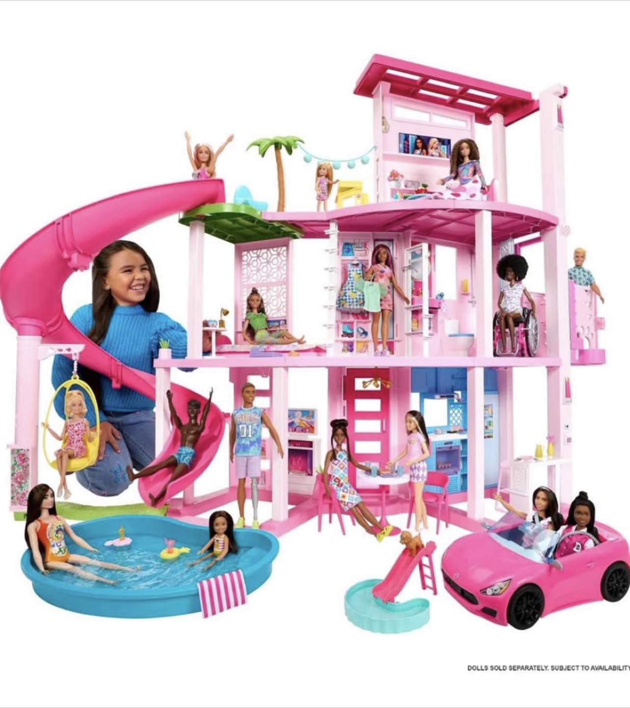 Barbie Dreamhouse Dollhouse - like new - photo 2