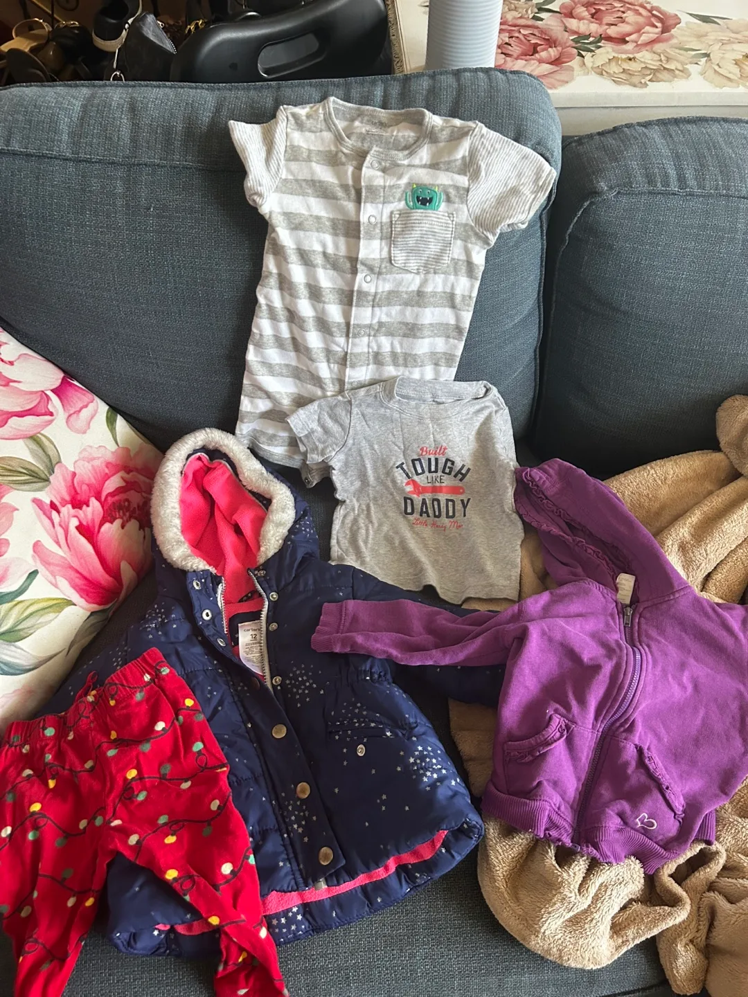 Size 12-24m clothing lot #freecycle thumbnail
