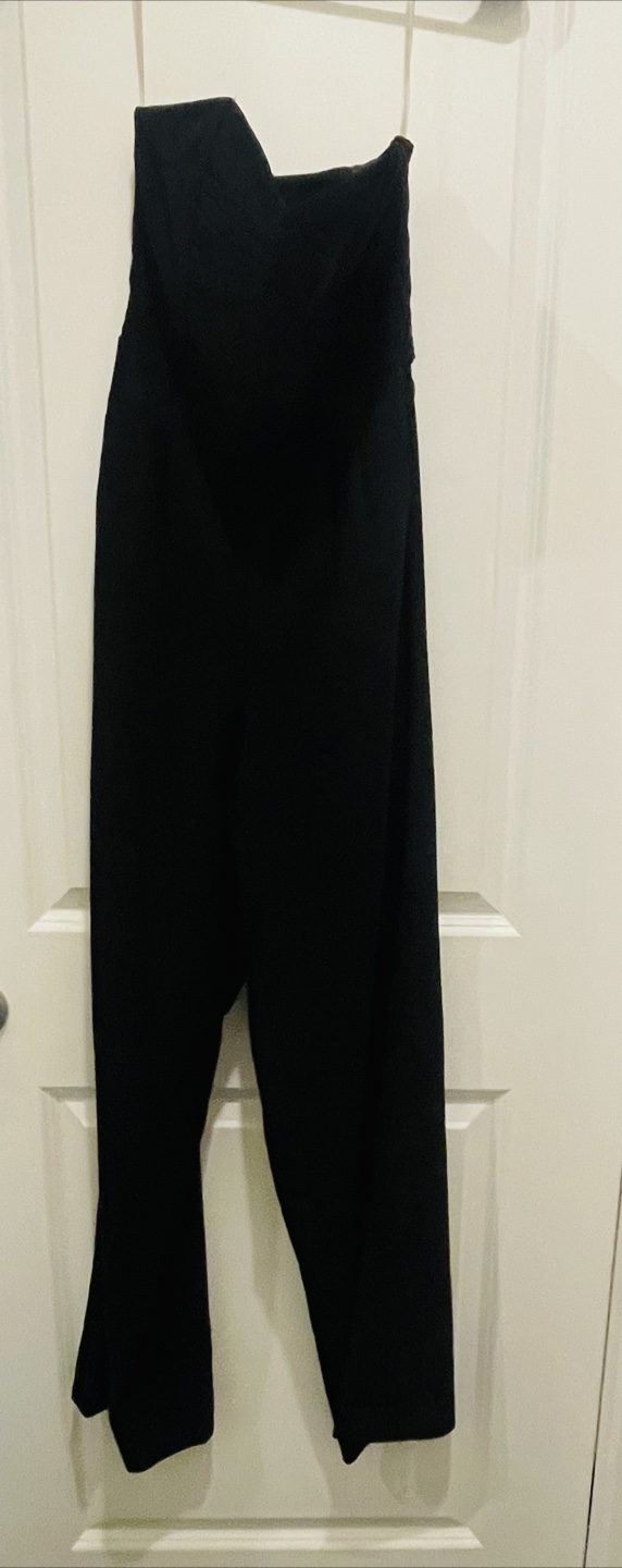Black Strapless Jumpsuit - photo 2