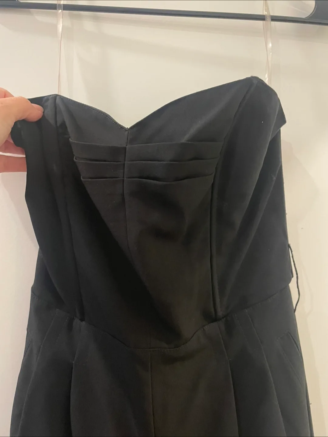 Black Strapless Jumpsuit thumbnail