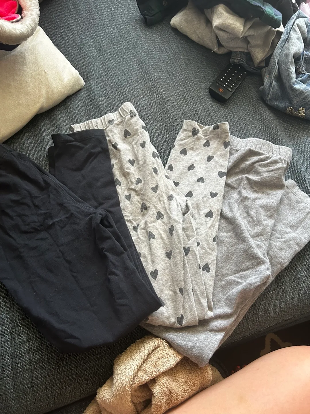 Girls size 8t Leggings Bundle - Assorted Styles #freecycle thumbnail