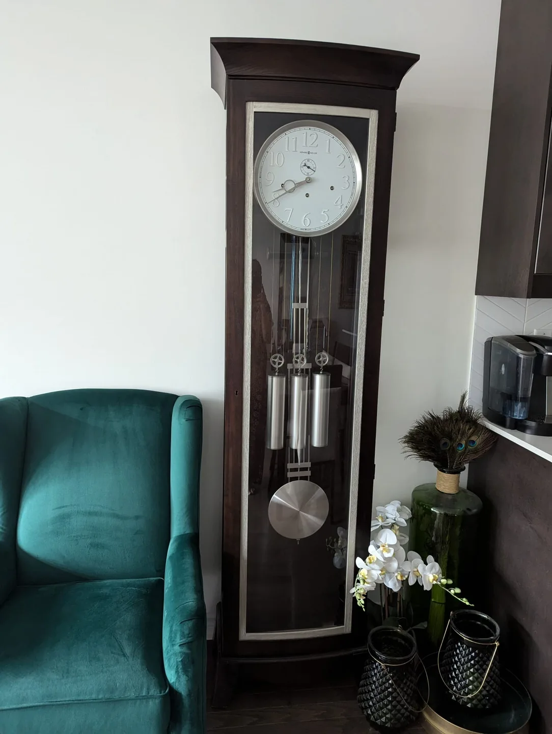Howard Miller Grandfather Clock Model 611-222 thumbnail