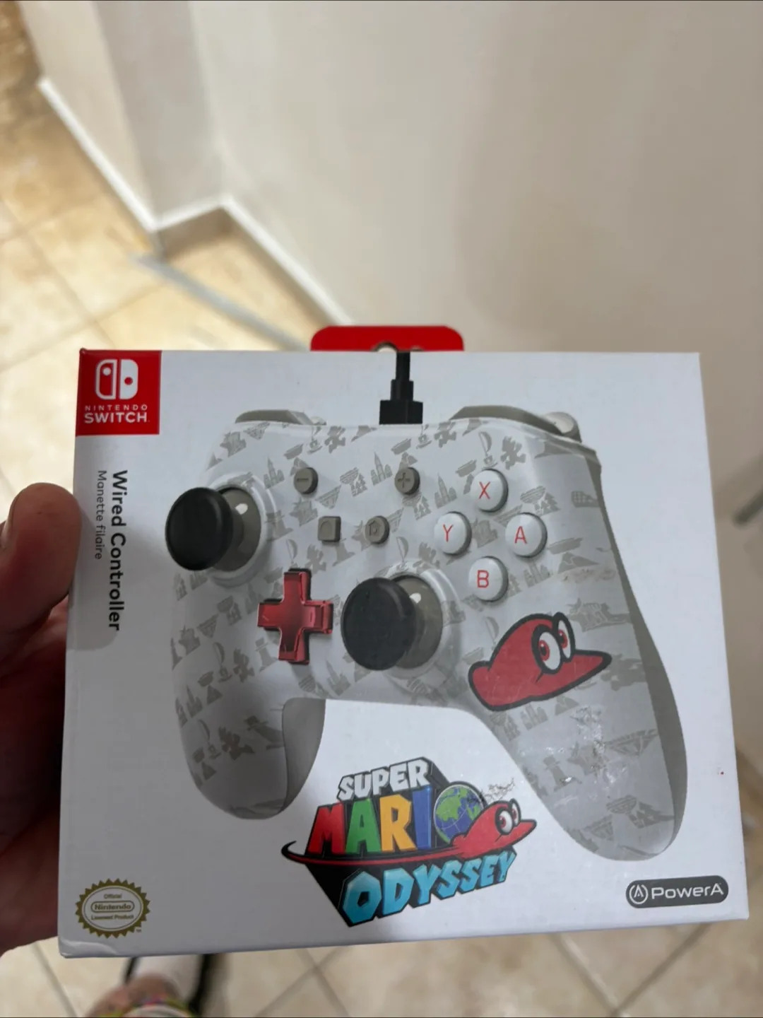 New PowerA Wired Controller - Super Mario Odyssey Edition thumbnail