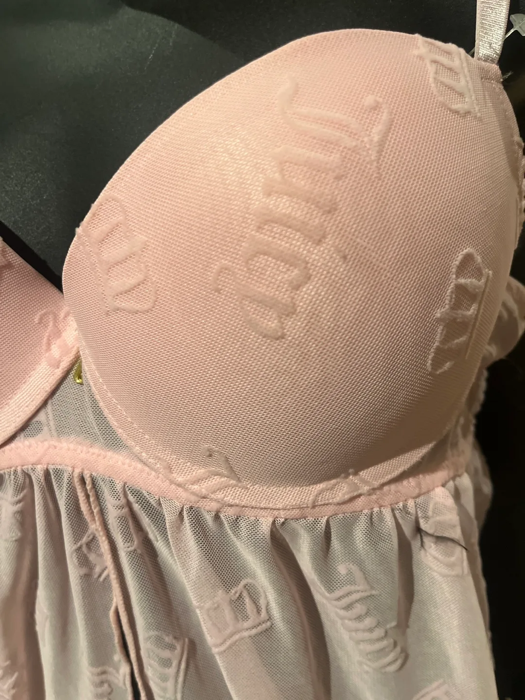 Juicy Couture Pink Babydoll Lingerie - Size M image indicator(2)