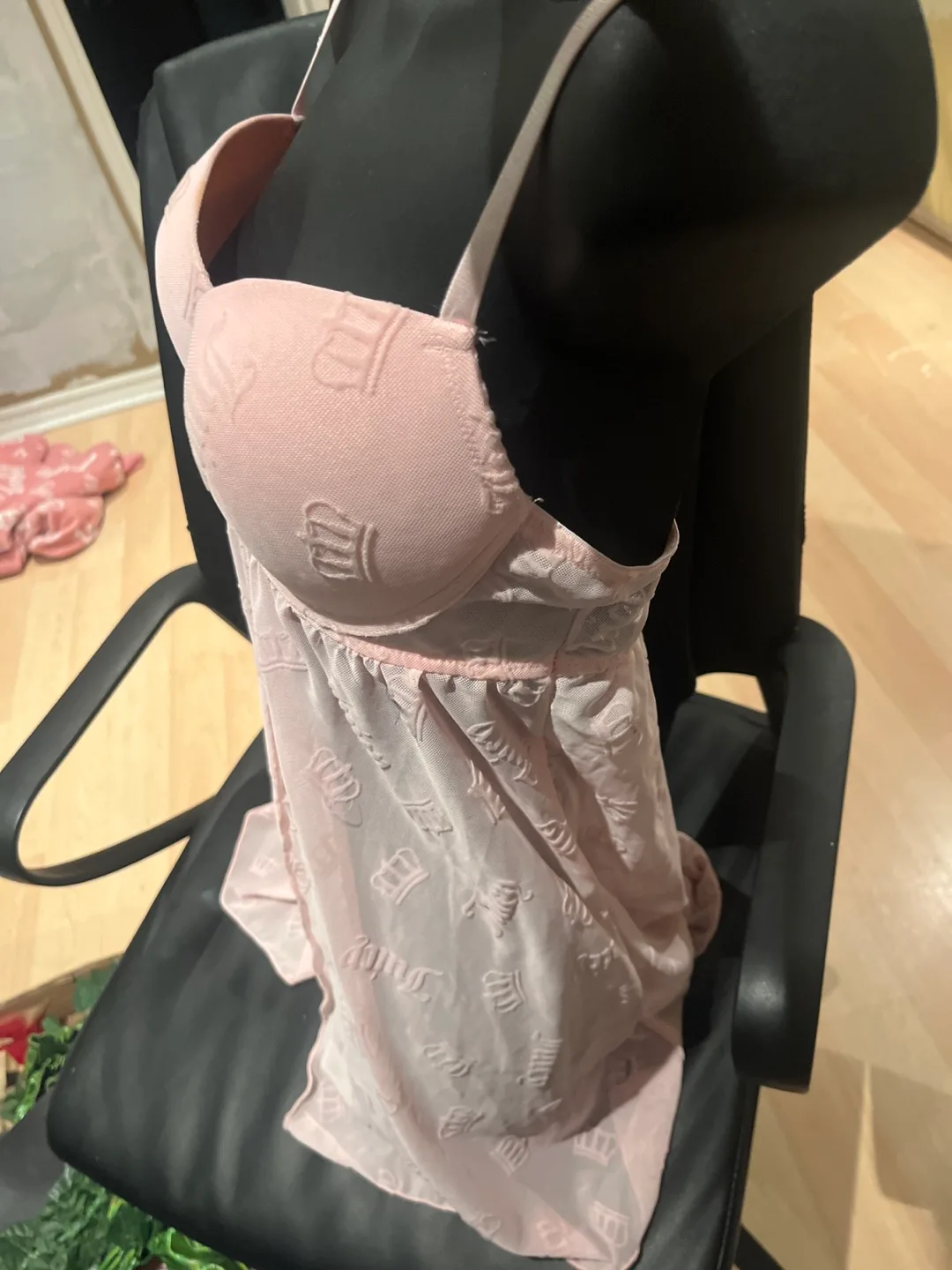 Juicy Couture Pink Babydoll Lingerie - Size M image indicator(3)