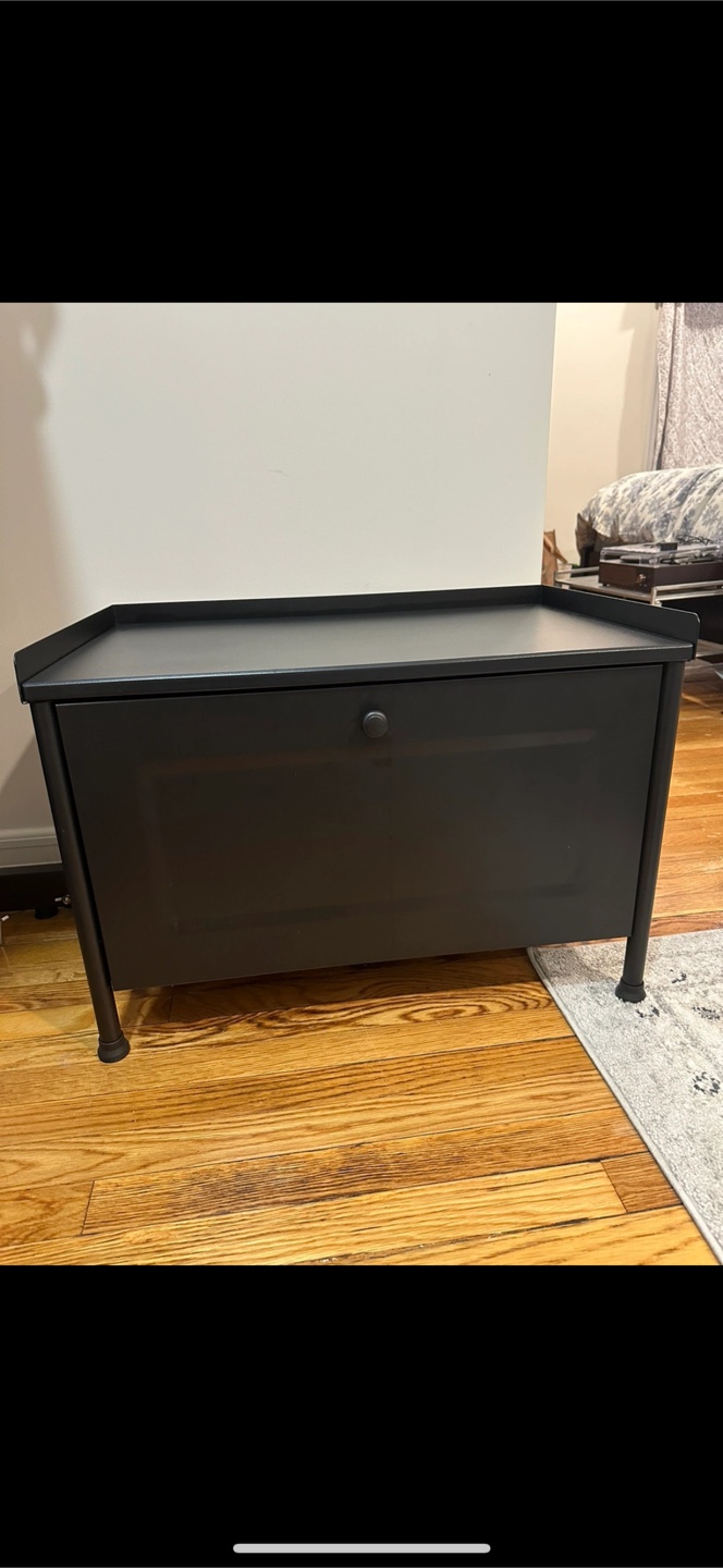 IKEA KORNSJÖ Storage Bench - Black