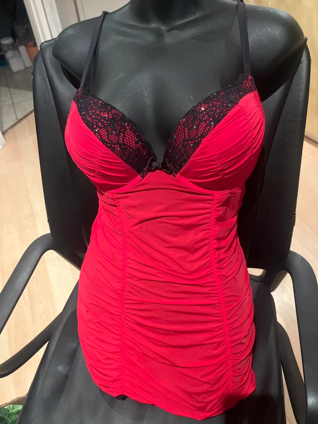 Red Lingerie Dress thumbnail