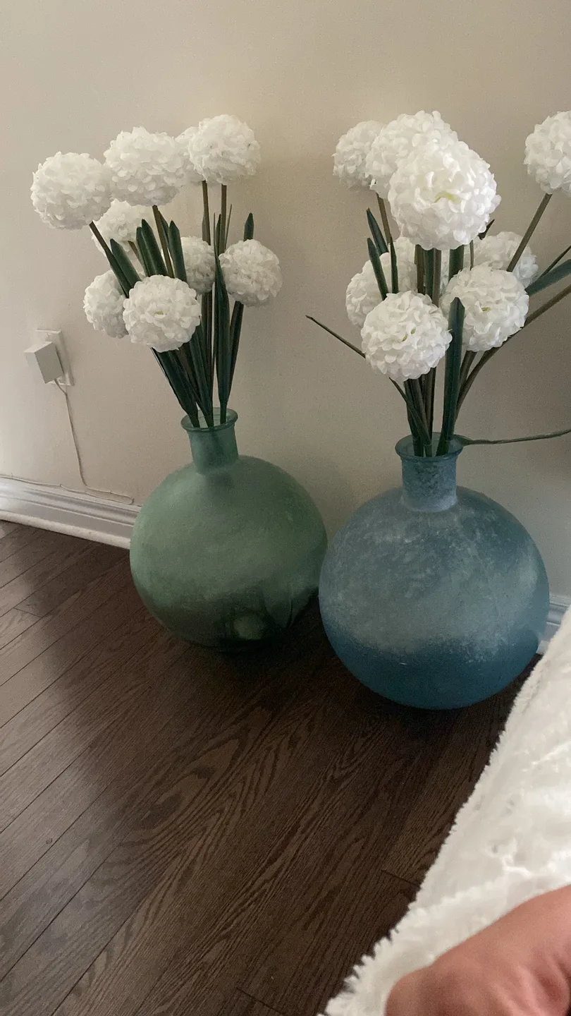 Decorative Glass Vases - Set of 2 thumbnail