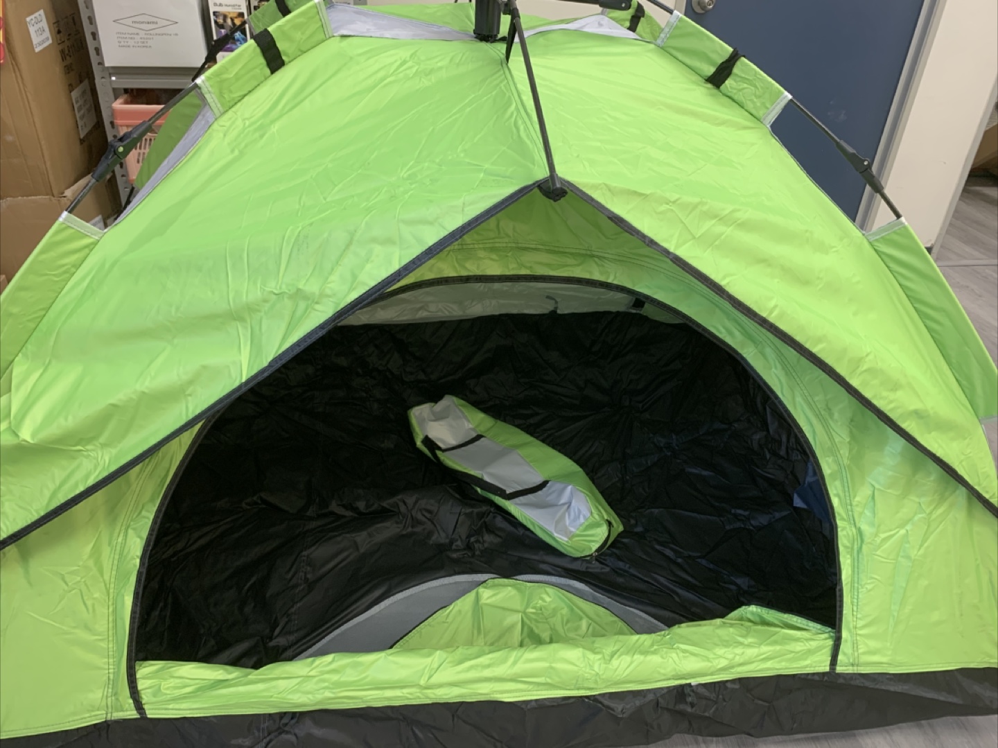 Elevon Camping Tent - Green & Black