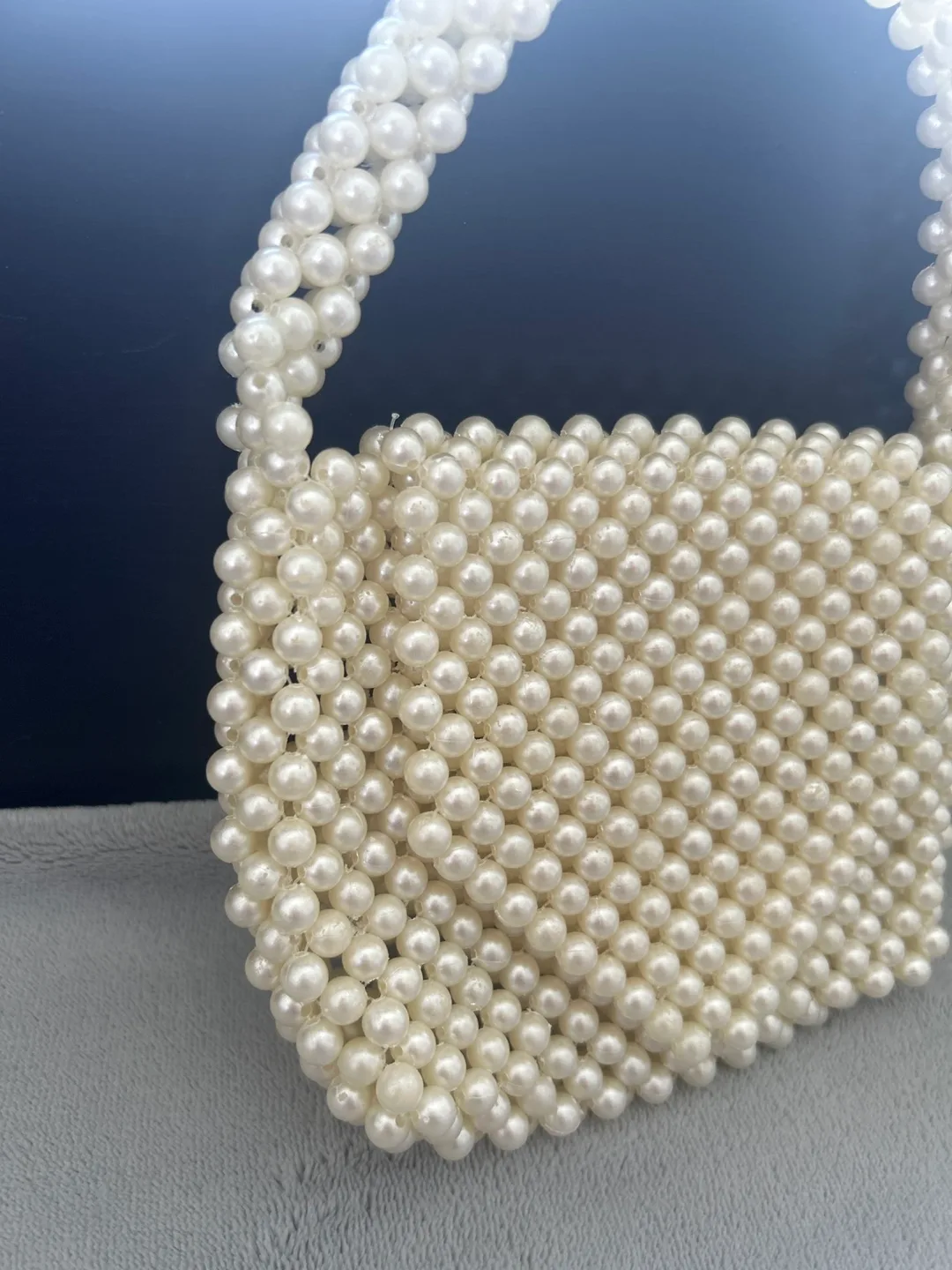 Pearl Beaded Handbag/purse image indicator(4)