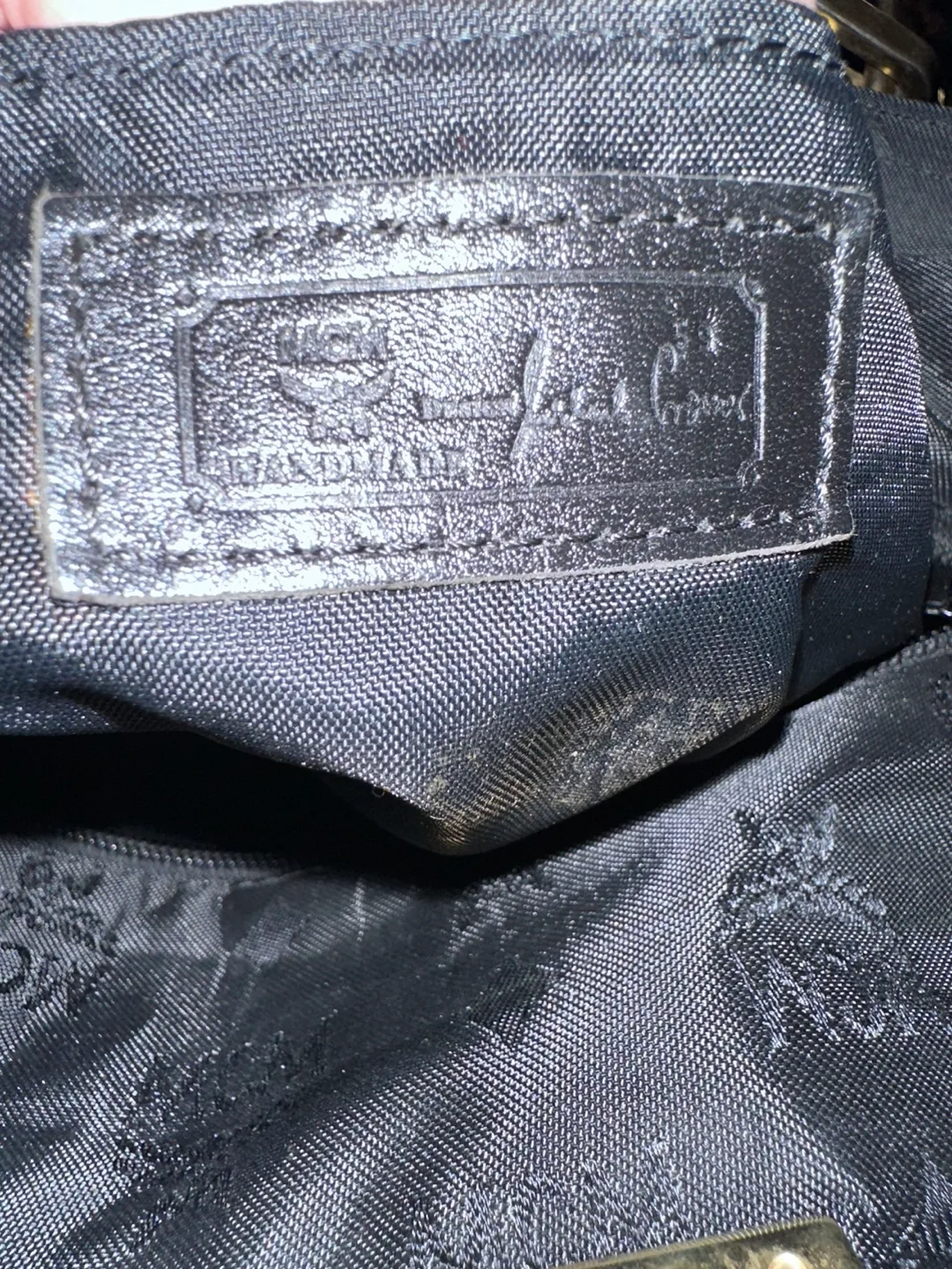 MCM Black Tote Bag image indicator(9)