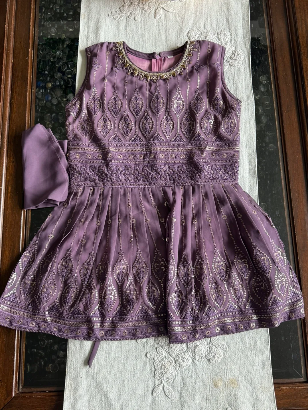 Punjabi Dress Set for small girls available image indicator(6)