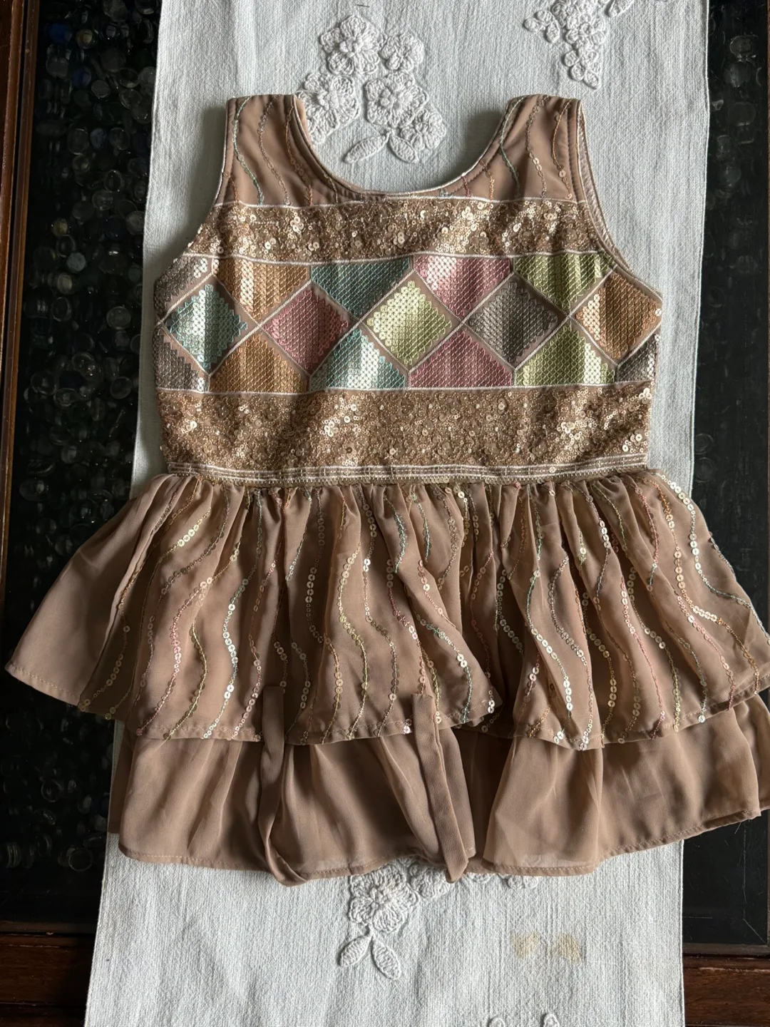 Punjabi Dress Set for small girls available image indicator(4)