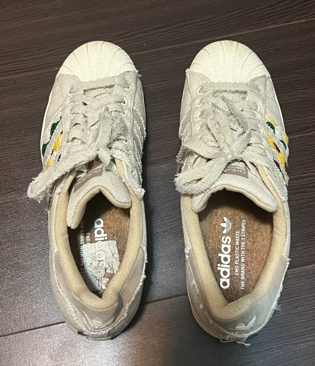 Adidas Superstar Hemp Shoes US 9 image indicator(3)