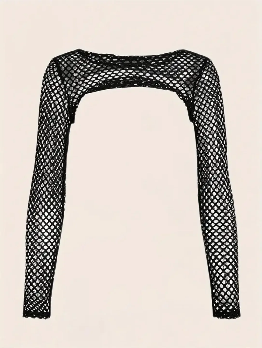 Black Fishnet Shrug