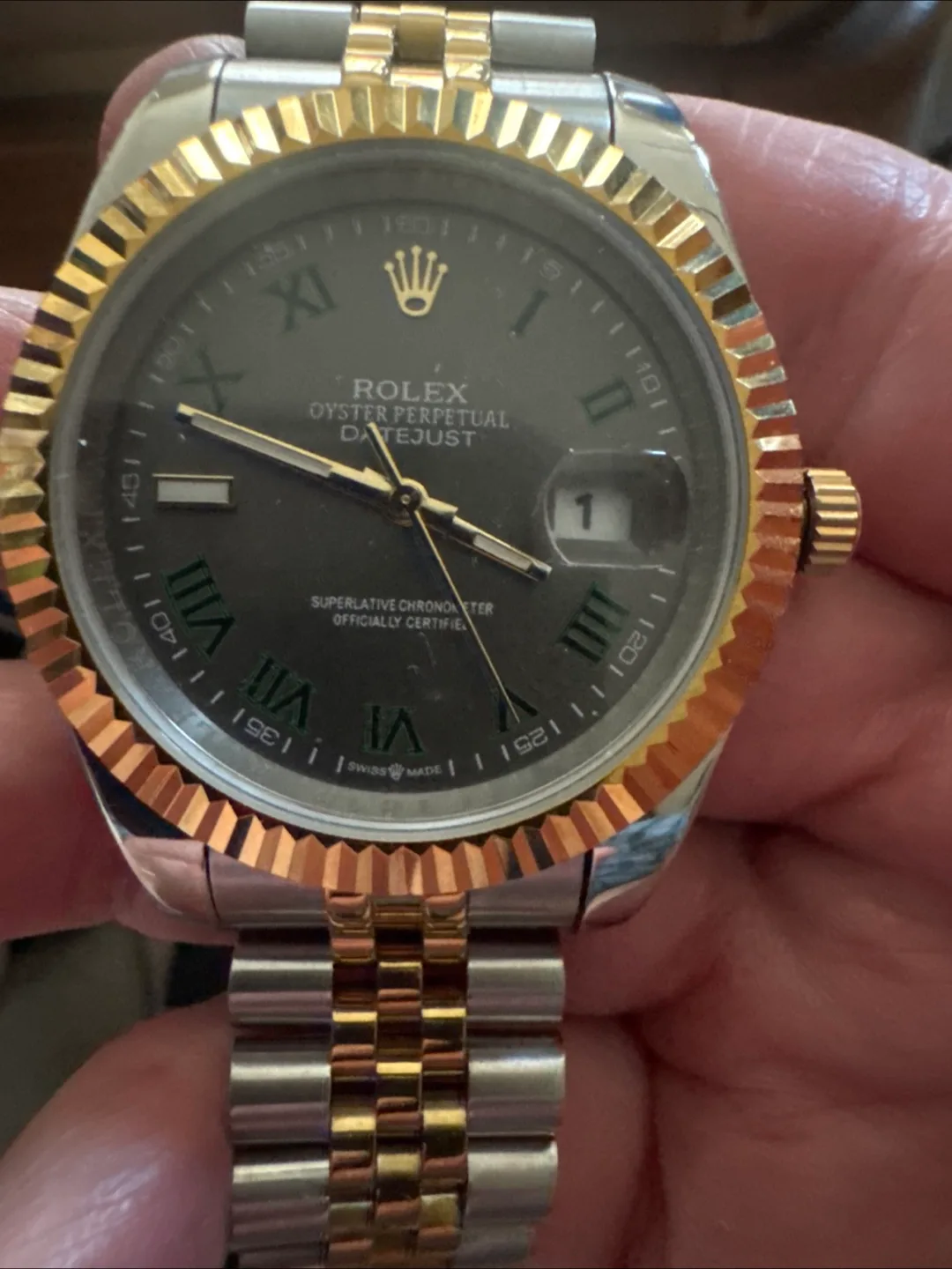 Rolex Watch - Two Tone ( COPY ROLEX ) image indicator(2)