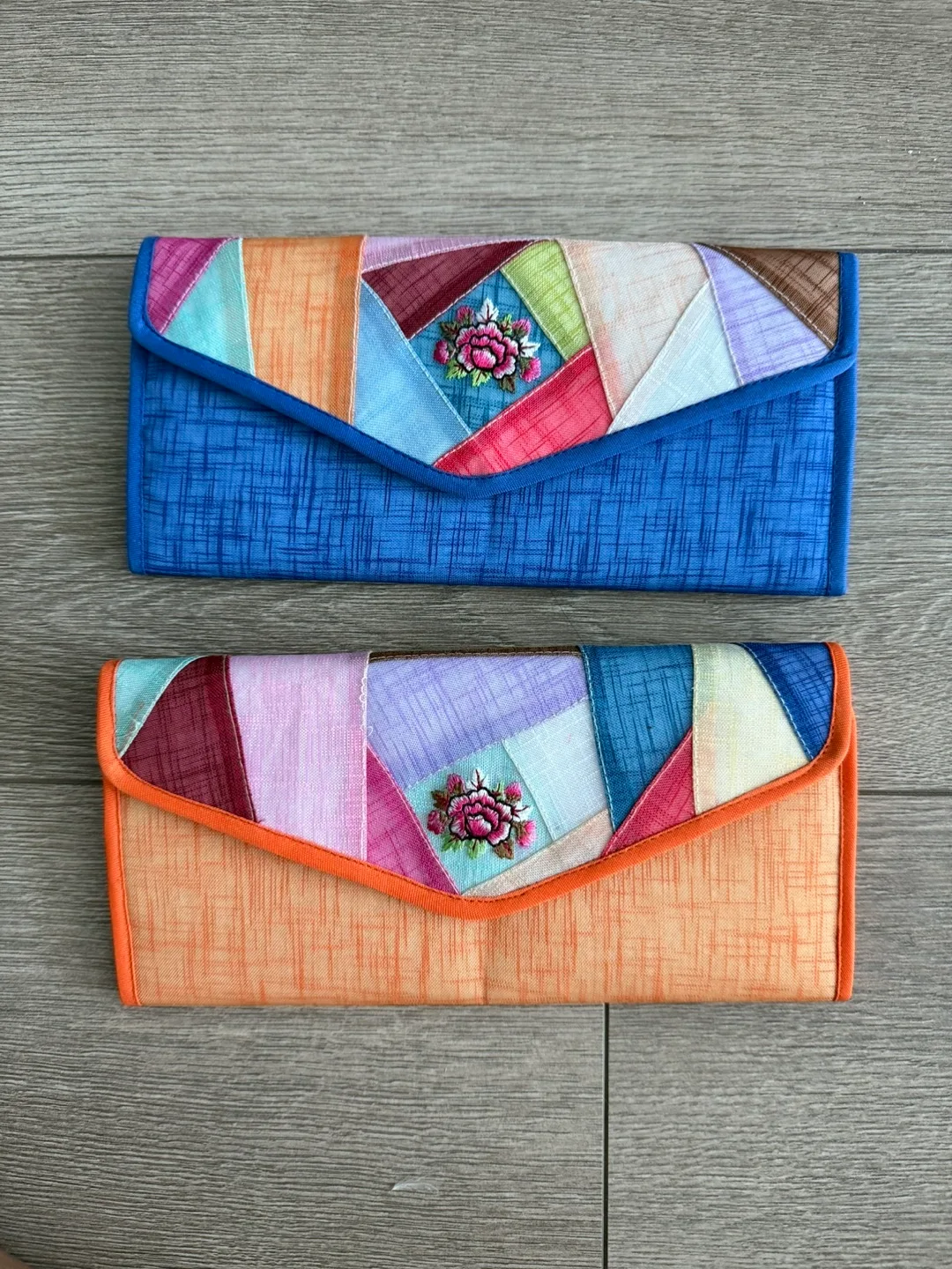 Handmade korean traditional patchwork Wallet thumbnail