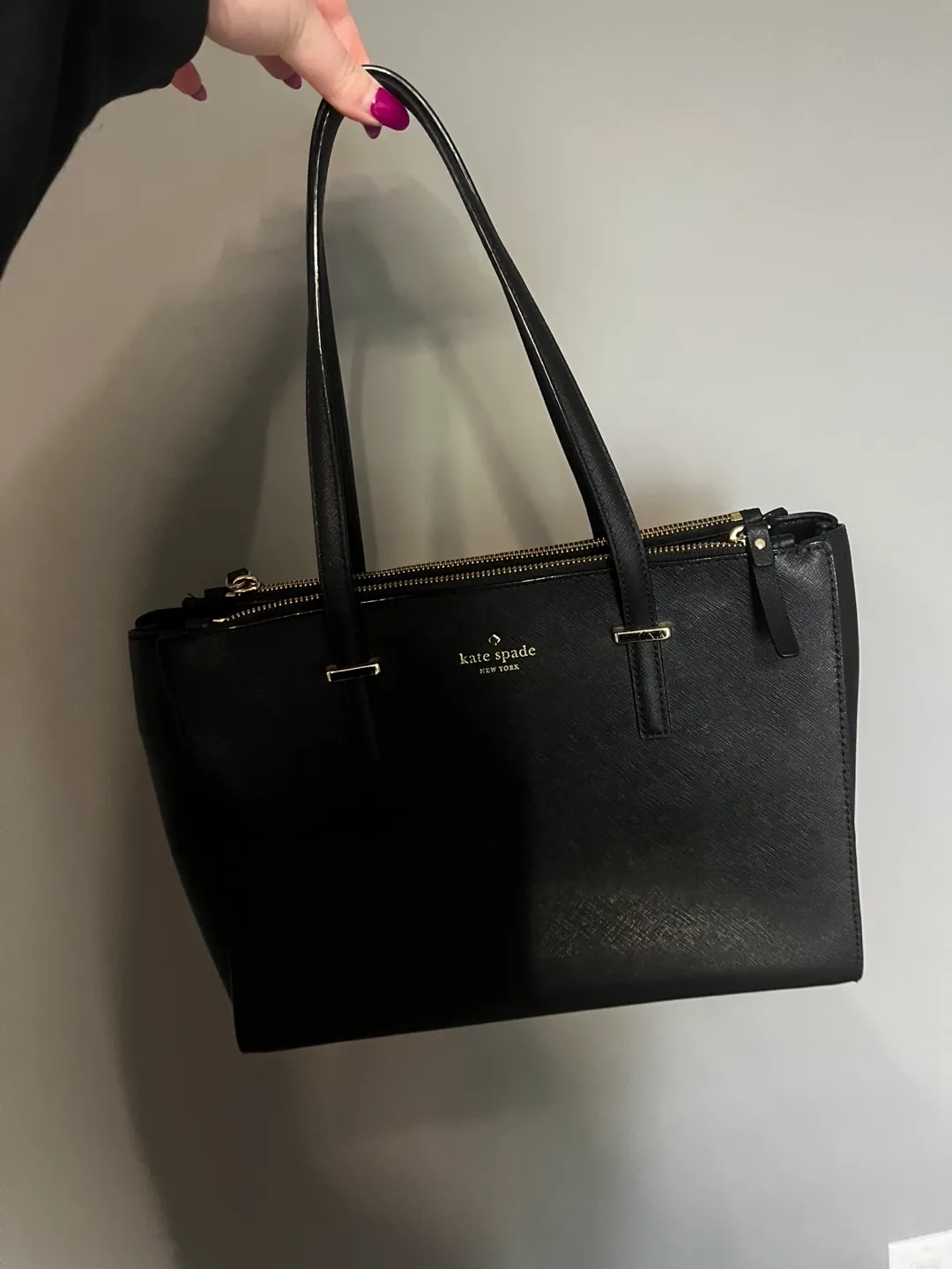 Kate Spade black purse thumbnail